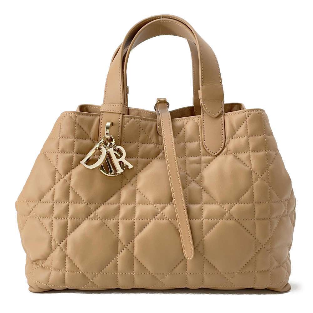 Dior Toujours Macro Cannage Calf Leather Handbag Christian Bag